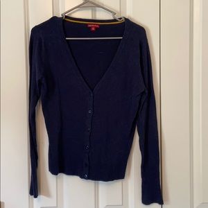 Navy Blue Cardigan